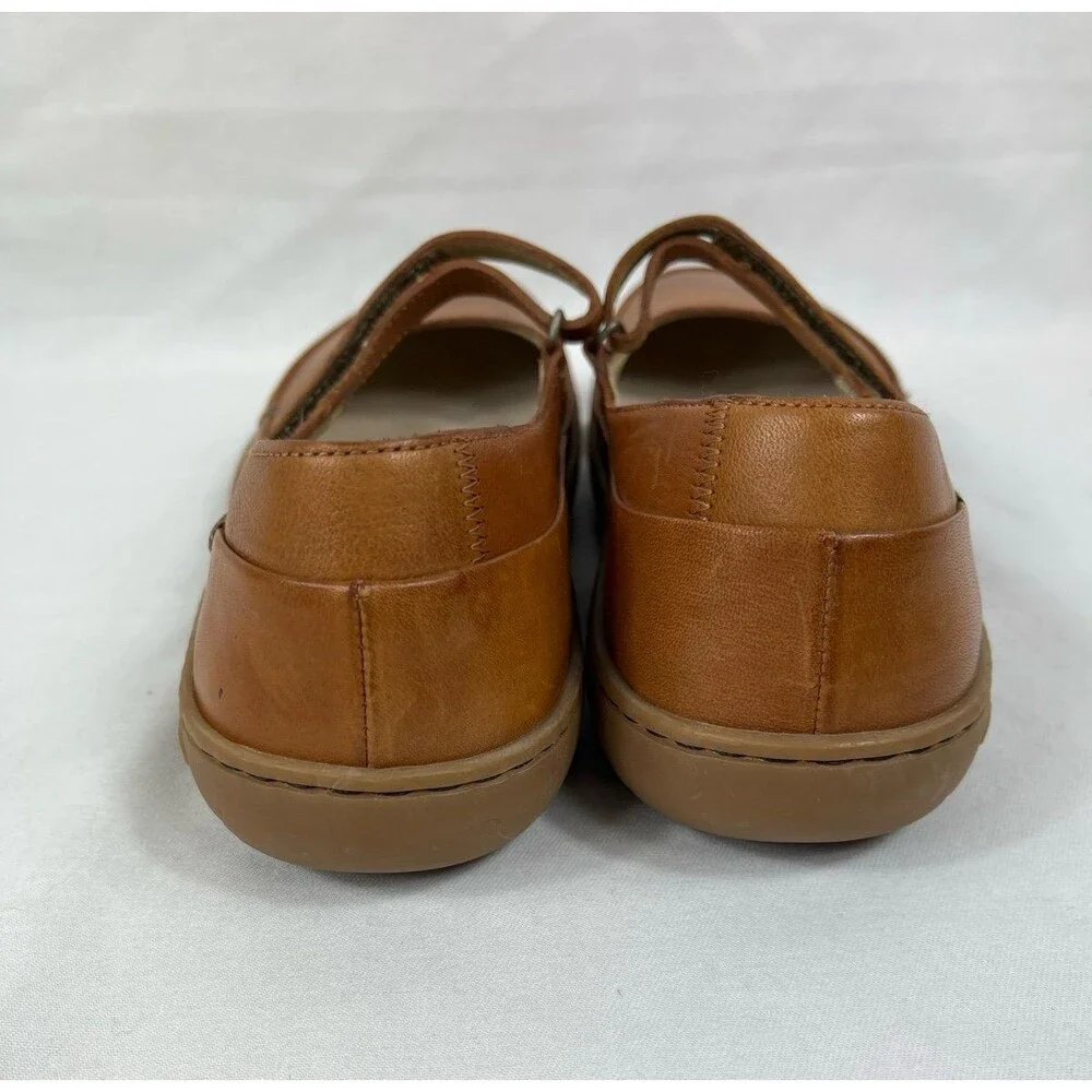 Birkenstock Brown Mary Jane Flats - Picture 4 of 5